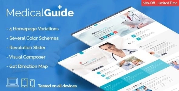 MedicalGuide – Health and Dental WordPress Theme 2.1.1