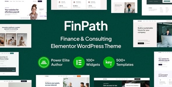 FinPath – Finance & Consulting Elementor WP Theme 1.2