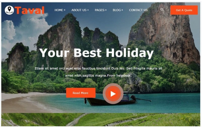 Taval β Tour and Travel Booking WordPress Theme 1.0.0