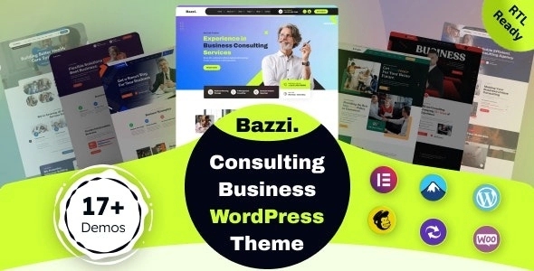 Bazzi – Business Consulting WordPress Theme 1.0.2
