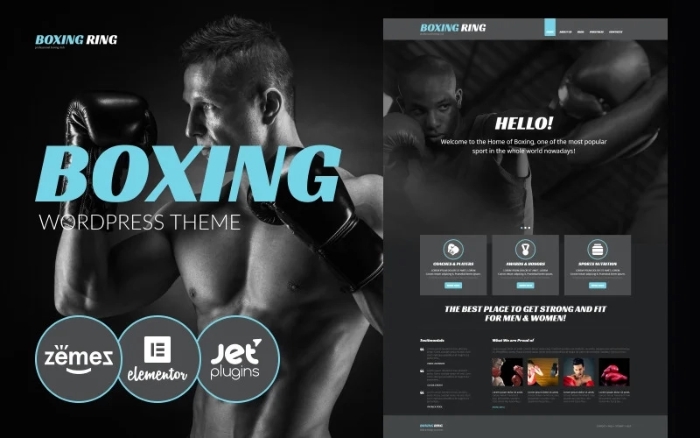 Boxing Ring - Boxing WordPress Theme 1.0.0