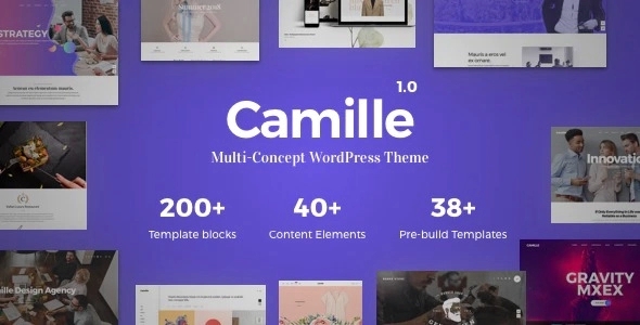 Camille – Multi-Concept WordPress Theme 1.2.0