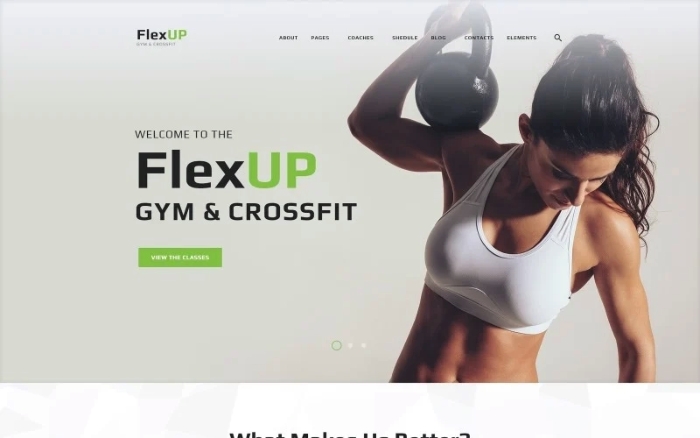Flex Up – Crossfit WordPress Theme 1.0.0