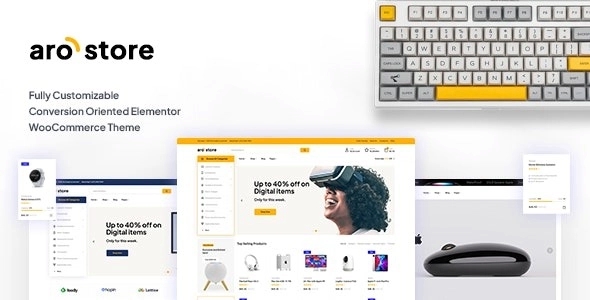 Arostore – Electronics Store WooCommerce Theme 1.0.6