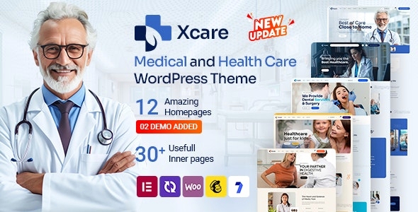 Xcare – Medical and Health Care WordPress Theme 5.0