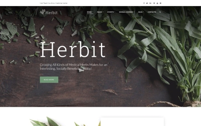 Herbit WordPress Theme 1.0.0