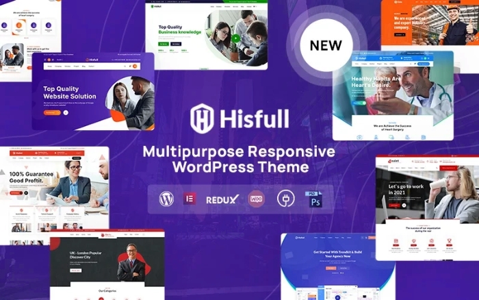 Hisfull – Multipurpose Responsive WordPress Theme 1.0.0