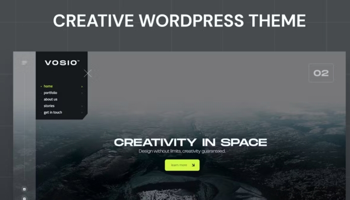 Vosio – Creative WordPress Portfolio 1.1