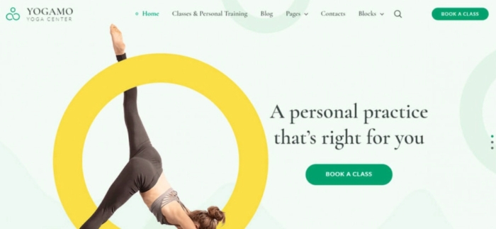 Yogamo – the Yoga WordPress Theme for Private and Group Sessions 1.3.2