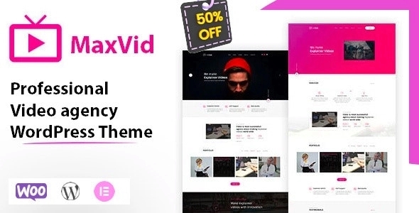MaxVid - Video Agency WordPress Theme 3.0