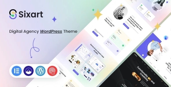 Sixart – Digital Agency WordPress Theme 1.0.1