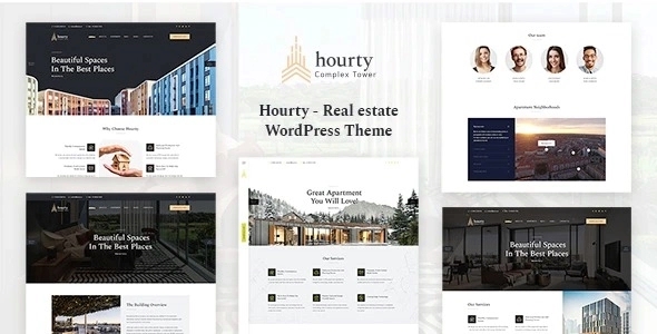 Hourty – Real Estate Classify WordPress Theme 1.2.3