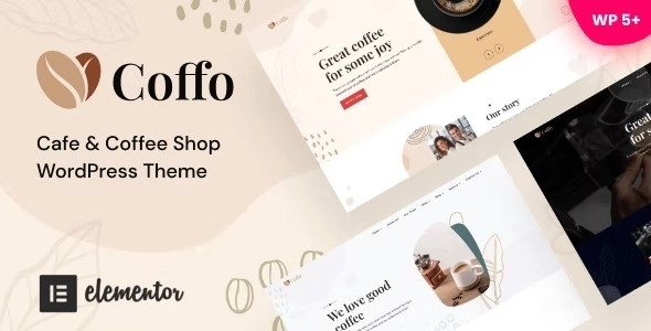 Coffie – Cafe & Coffee Shop WordPress Theme 1.05