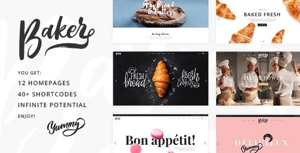Baker – Fresh Bakery Pastry and Cake Shop Theme 2.1