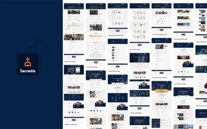 Sacredia – Church & Non Profit WordPress Theme 1.0.0