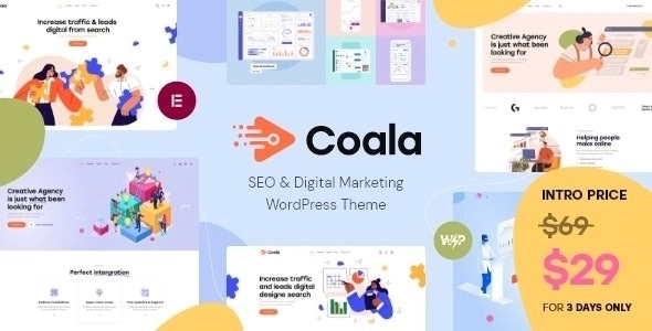 Coala – SEO & Digital Marketing WordPress Theme 1.0.0