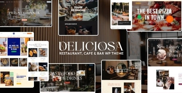 Deliciosa – Restaurant Cafe & Bar WordPress Theme 1.0.0