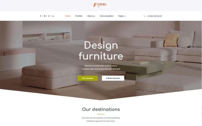 Furnitex - furniture design and manufacturer WP Theme 1.0.0