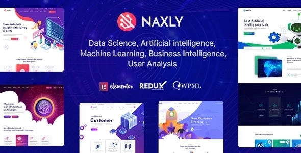Naxly – Data Science & Analytics WP Theme 1.1