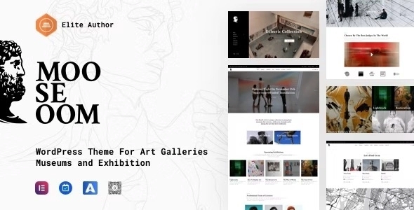 Mooseoom – Art Gallery Museum & Exhibition WordPress 1.1.2