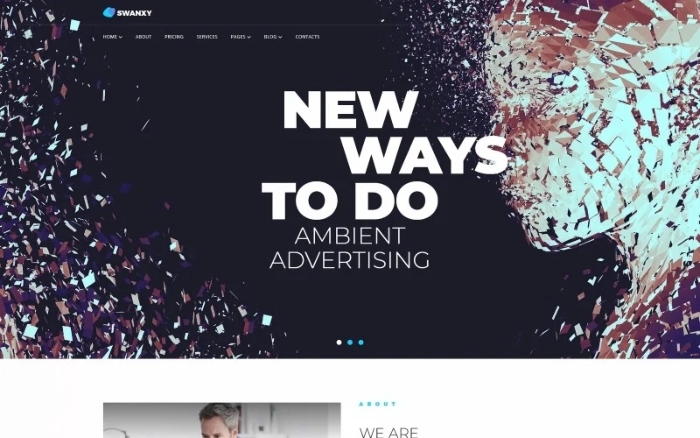 Swanxy WordPress Theme 1.0.0