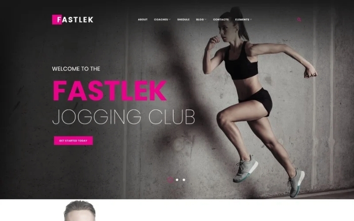 Fastlek – Running Club & Coaching WordPress Theme 1.0.0
