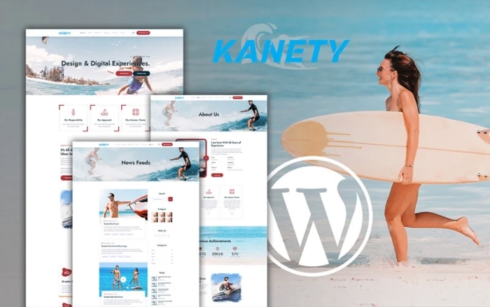 kenety Extreme Water Sports WordPress Theme 1.0.0