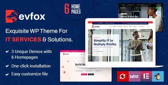 DevFox – IT Solutions and Services WordPress Theme + RTL 1.6