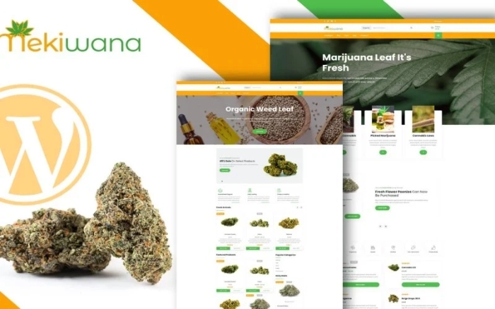 Mekiwana - Medical Cannabis Shop WP Theme 1.1.2