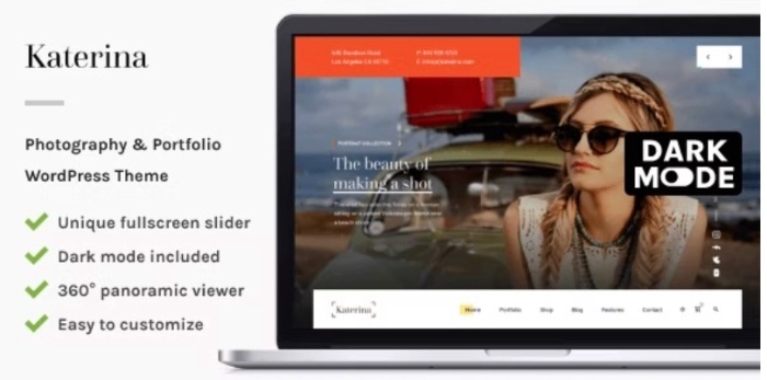 Katerina – Photography & Portfolio WordPress Theme 1.0.5