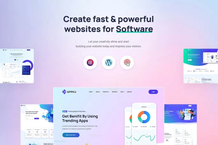 Appku – SaaS Landing Page WordPress Theme 1.0