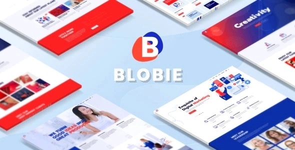 Blobie – Multiconcept Creative WordPress Theme 1.4