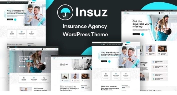 Insuz – Insurance Company WordPress Theme 1.0