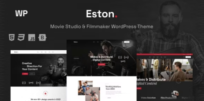 Eston – Movie Studio & Filmmaker WordPress Theme