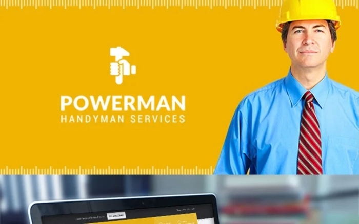 Powerman - Handyman Services WordPress Theme 1.3