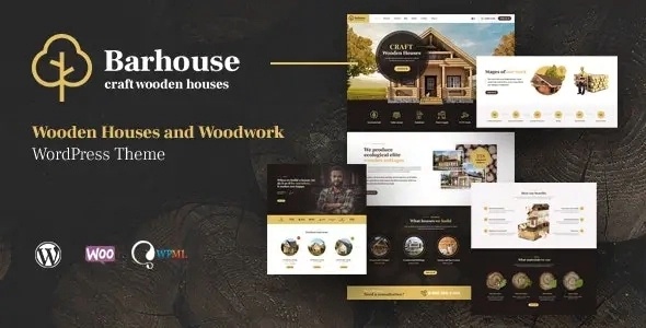 Barhouse - Wooden House Construction and Woodworks WP Theme 1.1.6