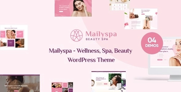Mailyspa – Beauty & Wellness WordPress Theme 1.1.0