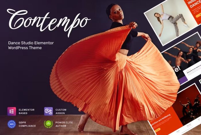 Contempo – Dance School WordPress Theme 1.0.11
