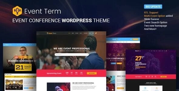 Event Term- Multiple Conference WordPress Theme 4.1.1