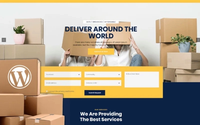 Nescobee - Movers WordPress Theme 1.0.0