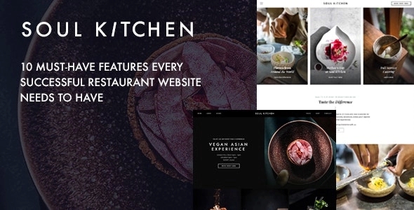 SoulKitchen – Restaurant WordPress Theme 1.04
