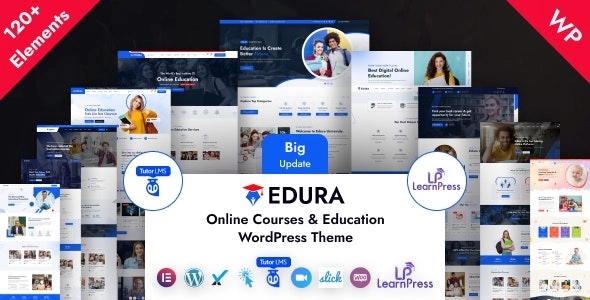 Edura – Online Courses & Education WordPress Theme 2.0.0