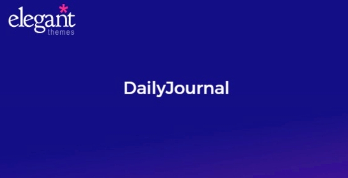 Elegant Themes DailyJournal 2.6.14