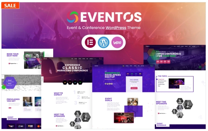 Eventos – An Event and Conference WordPress Theme 1.0.0