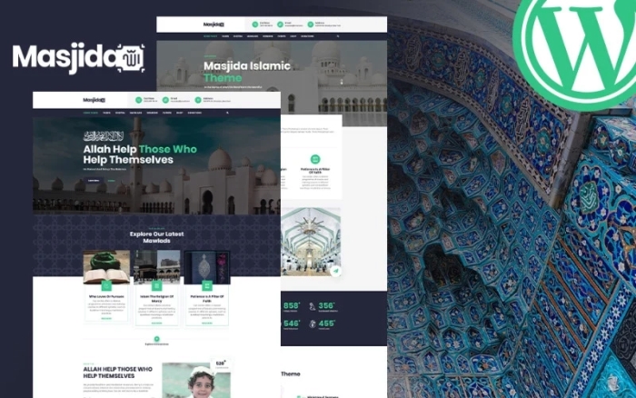 Masjida – Islam Mosque WordPress Theme 1.0.0
