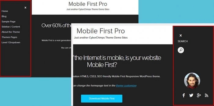 CyberChimps Mobile First Pro WordPress Theme 1.2