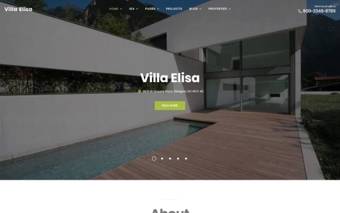 Villa Elisa – Real Estate Responsive WordPress Theme 1.0.0