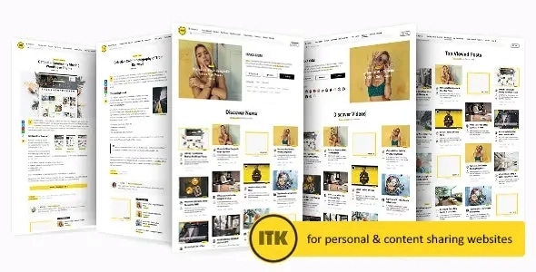 Itaka – Content Sharing WordPress Theme 1.7