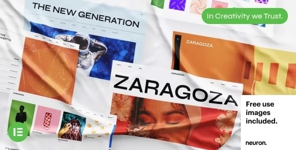Zaragoza – Creative Portfolio WordPress Theme 1.0.0