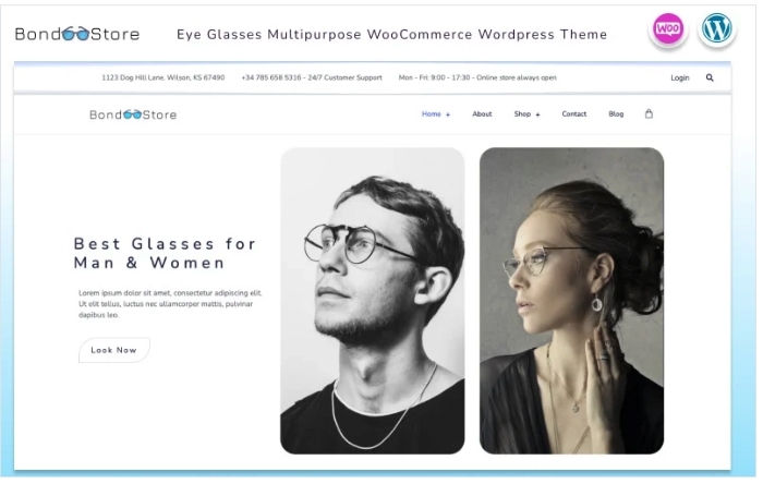 Bond Store – Eye Glasses Multipurpose Shop 1.0